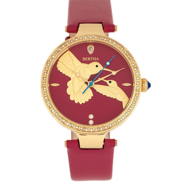 Genuine Leather Band Women\'s Watch